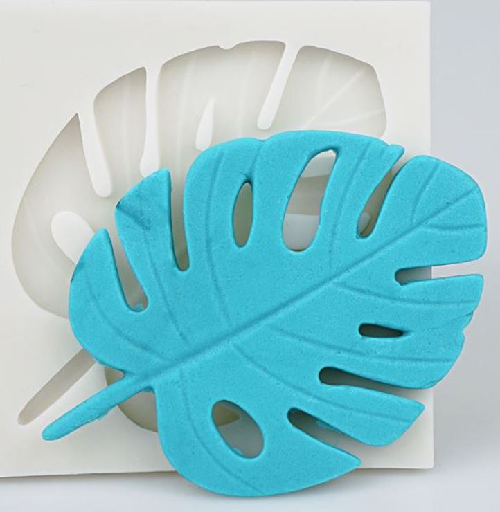 Tropical flamingo pineapple monstera leaf aloha silicone mould cake decorating mold