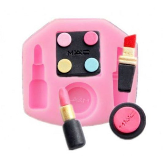 Lipstick mould makeup fondant mold silicon eyeshadow powder palette silicone mould