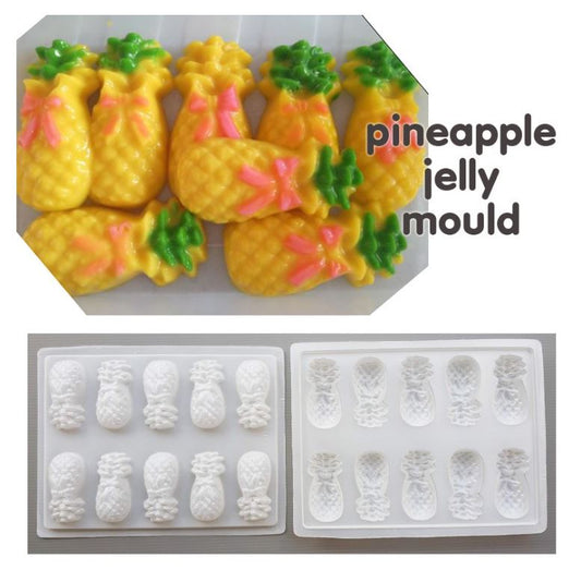 Pineapple jelly mould ananas mousse silicone mold 黄梨模