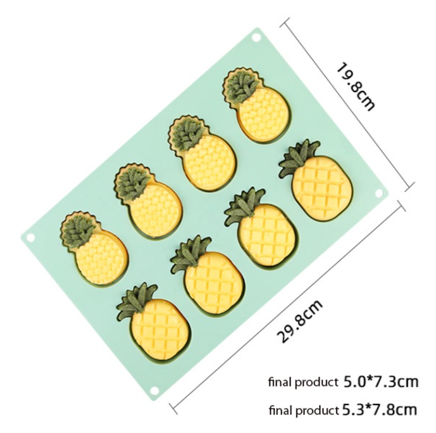 12 inch pineapple mould - jelly chocolate pineapple tart mold 黄梨模 凤梨酥果冻燕菜模 sweet confessions