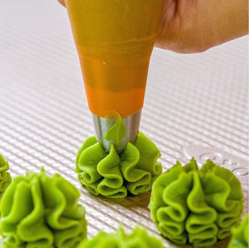 Jenny's butter cookie tip 6B 853 cake decorating swirl open star piping tip buttercream nozzle