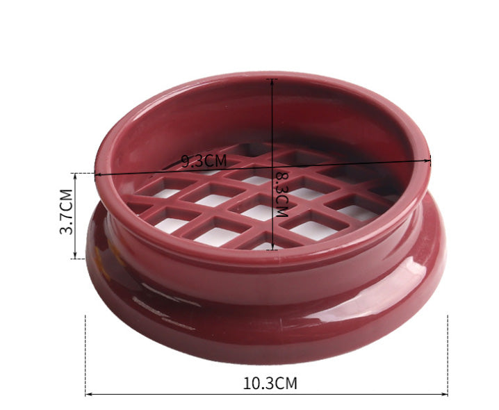 Polo bun lattice maker cutter criss cross embosser quilt impression