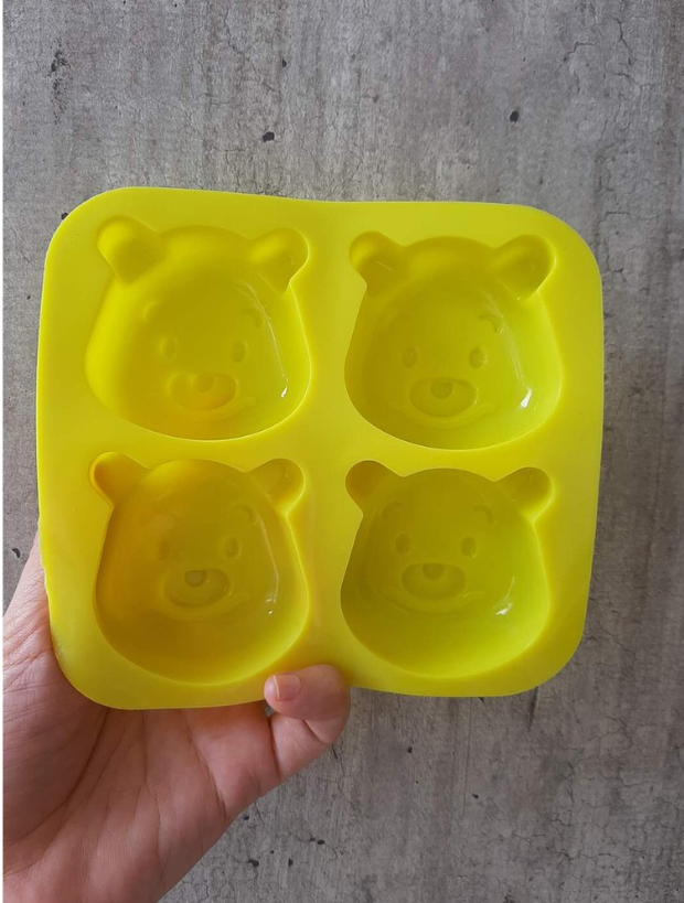 Winnie the pooh bear jelly mould chocolate mold for cake decorating