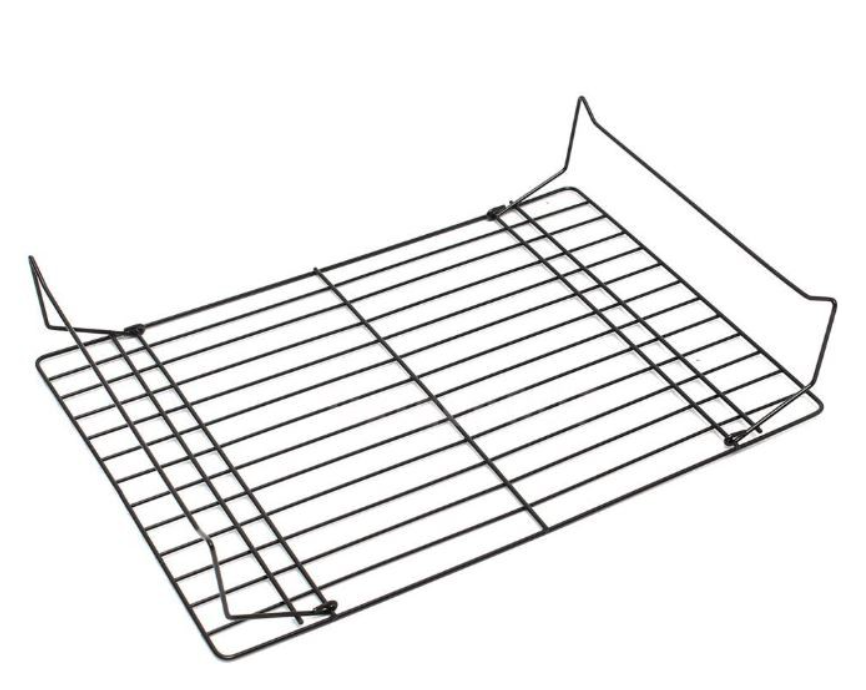 3pcs Baking rack cooling non-stick stackable bbq net rack