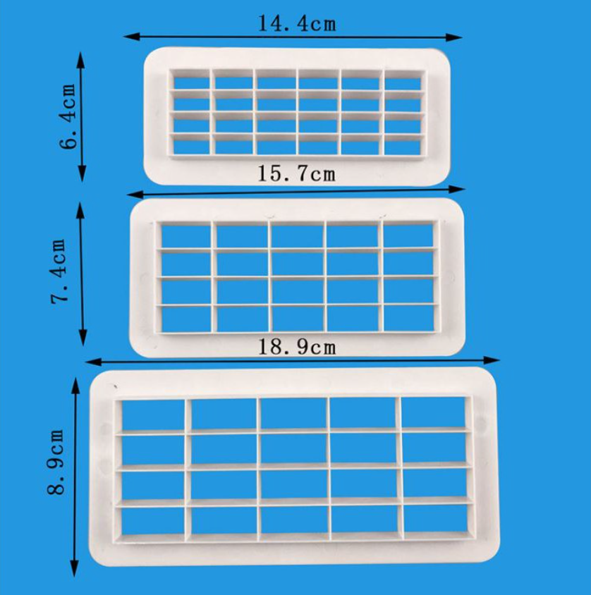3pcs honeycomb cutter moroccon round scales hexagon triangle rectangle oval square jig saw jigsaw scale arabian