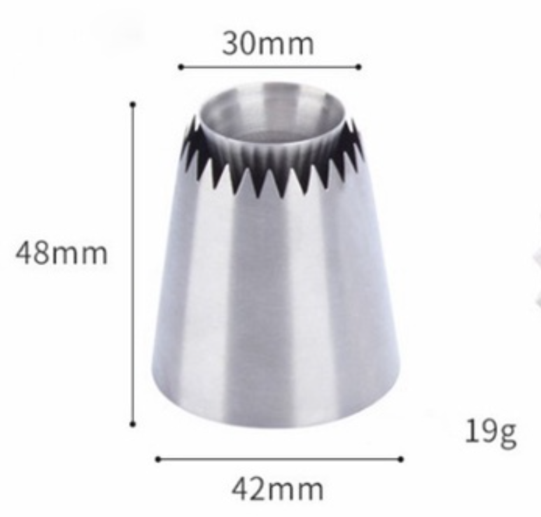 Romia nozzle piping tip sultane buttercream nozzle russian tips piped butter cookie tip