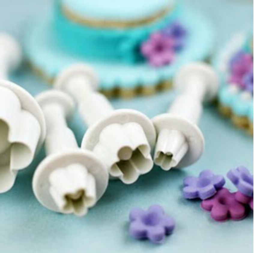 Blossom sakura 5 petal blossoms flower plunger cutter fondant mould