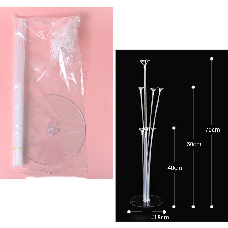 Balloon display stand floating balloons bouquet party decoration