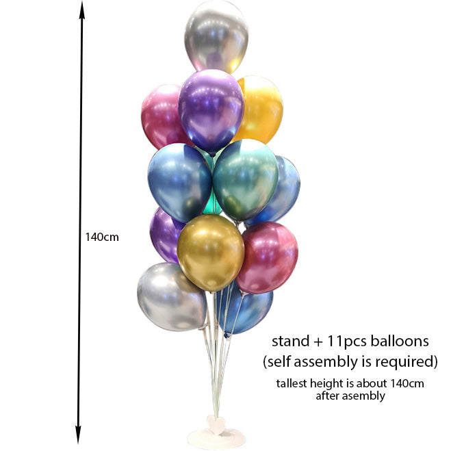 Balloon display stand floating balloons bouquet party decoration