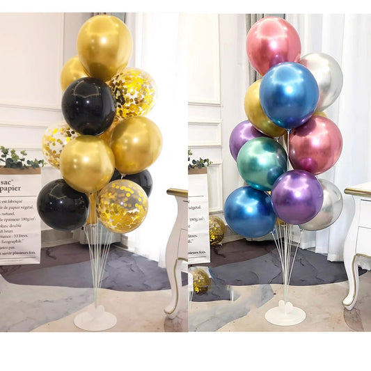 Balloon display stand floating balloons bouquet party decoration