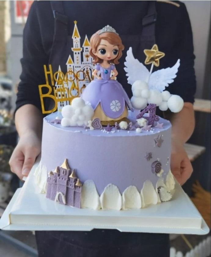 Princess sofia sophia toy figurine birthday cake topper for kids cakes