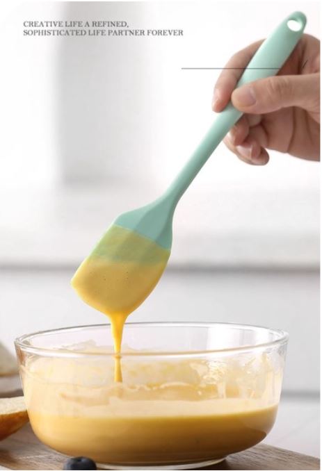 Silicone seamless large spatula cake batter kitchen scraper