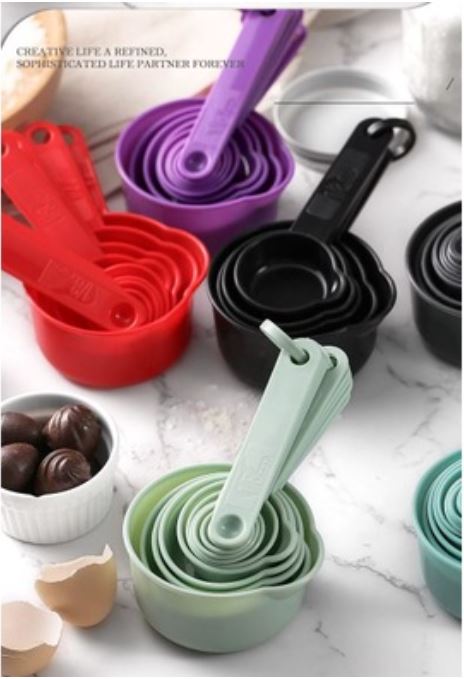 11pcs Measuring spoon and American style measuring cups tsp tbsp measuring spoons