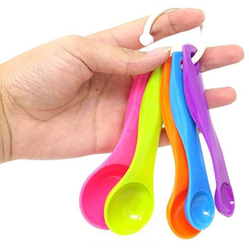 5pcs measuring spoons set teaspoons tablespoon baking measurement