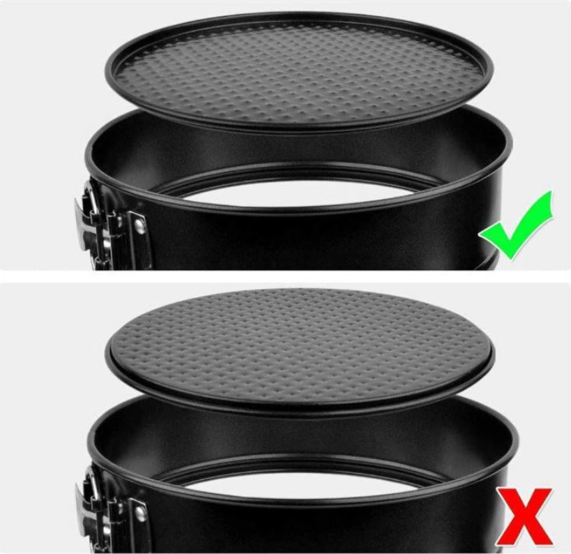 ๐ธ๐ฌ๐ธ๐ฌ 4 " / 6" / 8" springform pan cake pas set round cake baking tin 8 inch cake pan 7 inch cake pan