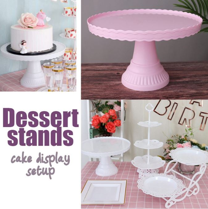 🔥12 inch EXTRA large cake stand dessert display rack buffet table props decoration