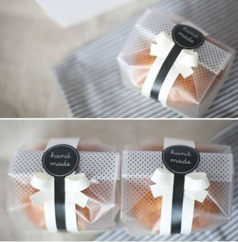 40pcs Sealing stickers handmade packaging box label cookie bag label
