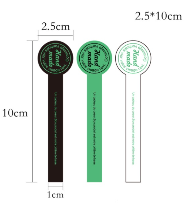 40pcs Sealing stickers handmade packaging box label cookie bag label