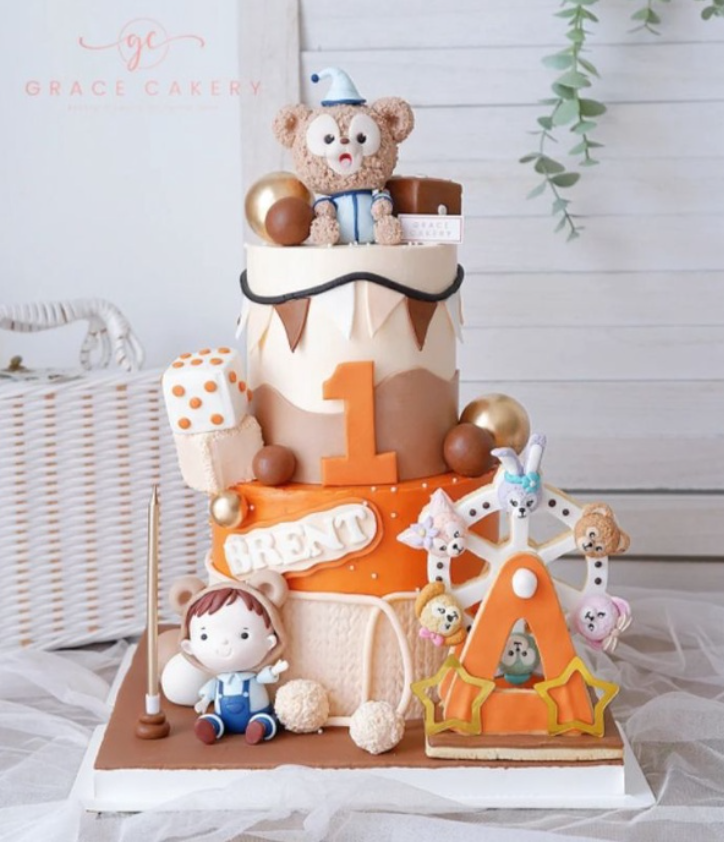 3pcs Ferris wheel cookie cutter fondant cutters mould
