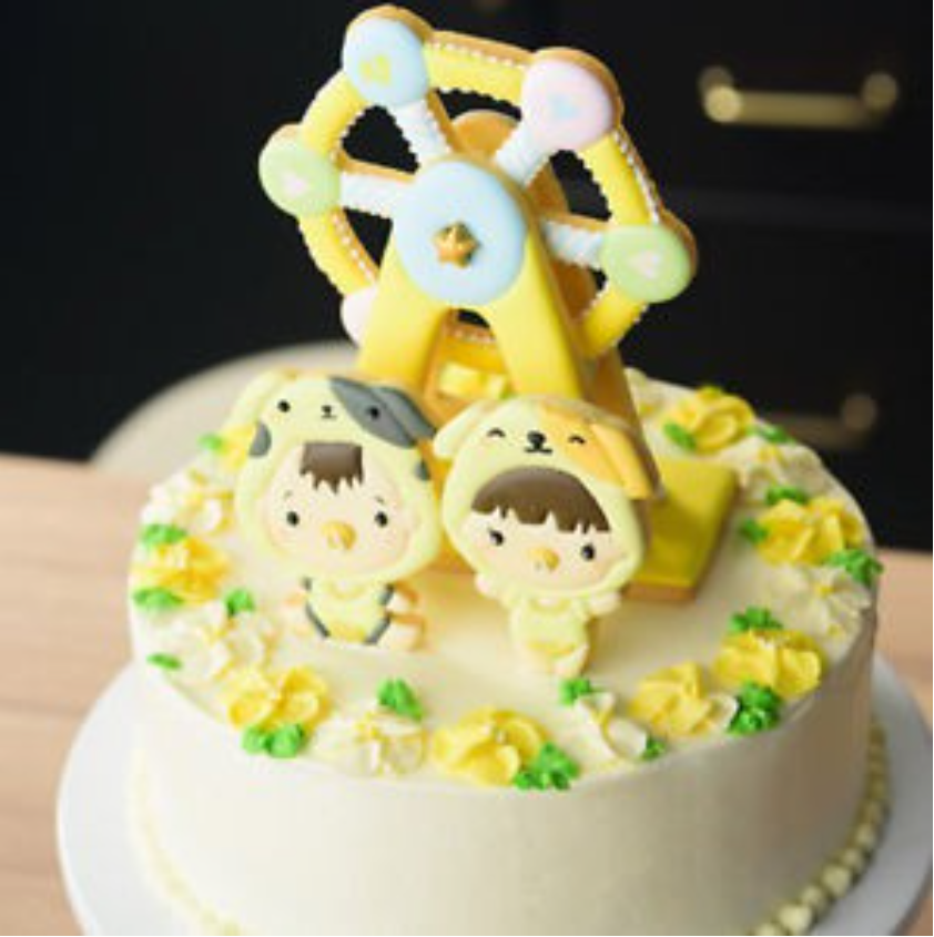 3pcs Ferris wheel cookie cutter fondant cutters mould