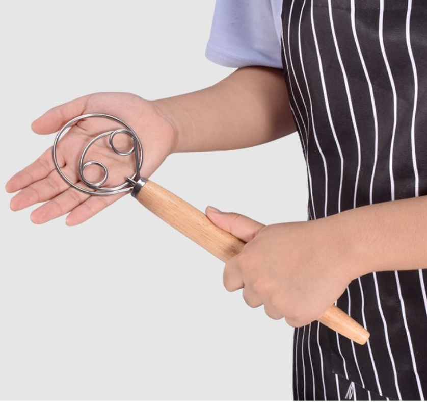 Large Bread dough whisk Batter stirrer sourdough bread mixing tool