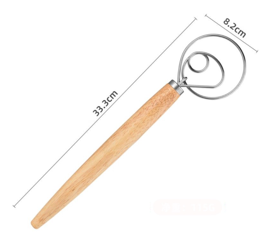 Large Bread dough whisk Batter stirrer sourdough bread mixing tool