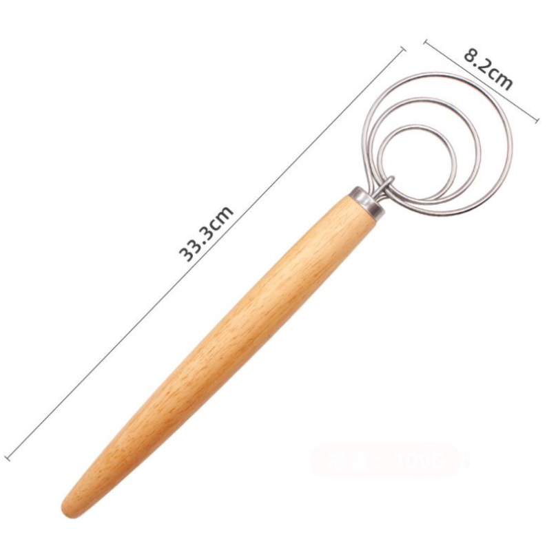 Large Bread dough whisk Batter stirrer sourdough bread mixing tool