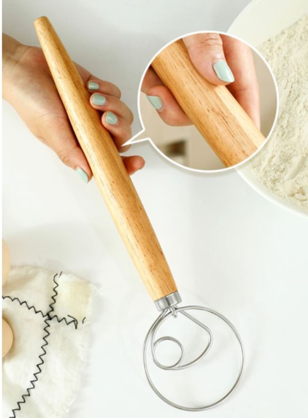 Large Bread dough whisk Batter stirrer sourdough bread mixing tool