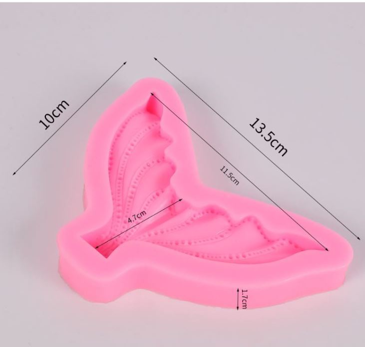 Mermaid tail ocean aquarium theme fondant mould cupcake mold cutter