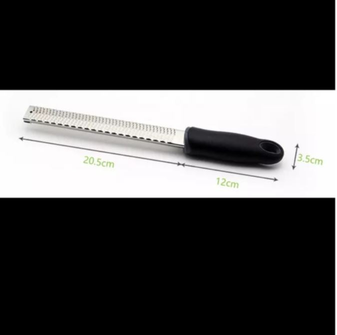 Lemon citrus zester cheese grater microplane (free brush)