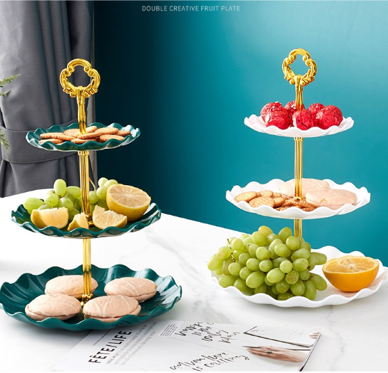 Cupcake stand dessert stand fruit platter display rack 3 tier cake stand