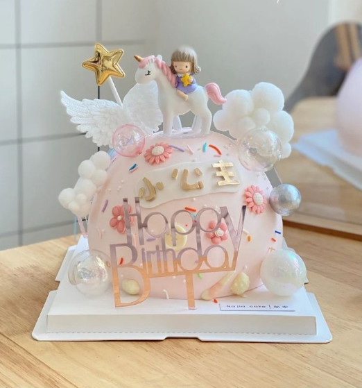 Unicorn topper cloud cake topper cake decorating tool hot air balloon decoration