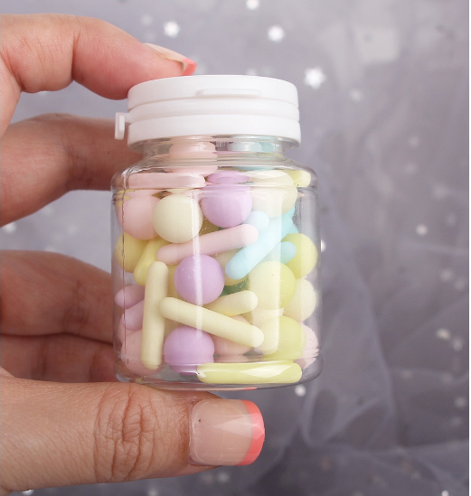 🇸🇬 50g / 50ml sprinkles dragees cupcake decoration sugar pearls nonpareils edible glitter ball sprinkle rod