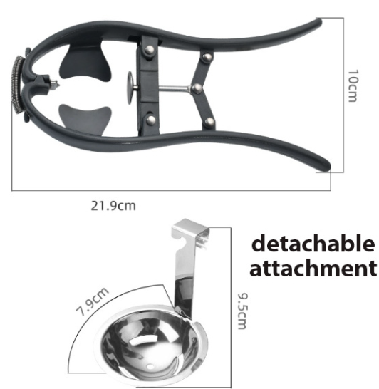 2 in 1 egg opener & egg separator yolk sieve