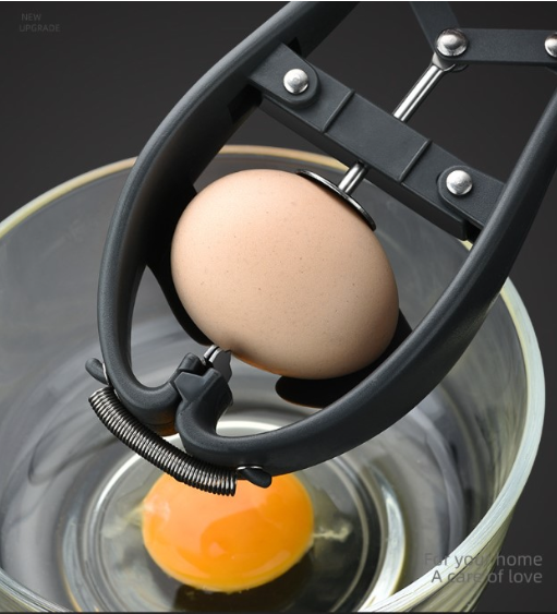 2 in 1 egg opener & egg separator yolk sieve