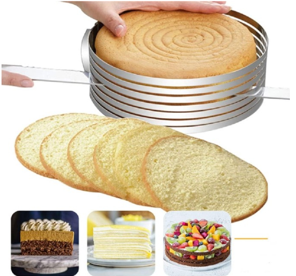 Cake torting ring cake layer slicing tool mousse ring 12 inch 10 inch 9 inch ring