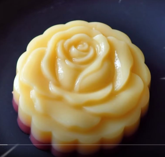 Rose mooncake mould plastic jelly mooncake mold 玫瑰月饼模