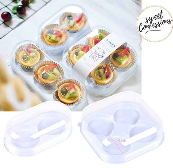 🔥Fruit tart box Daifuku case tart packaging box disposable tray 雪梅娘包装盒