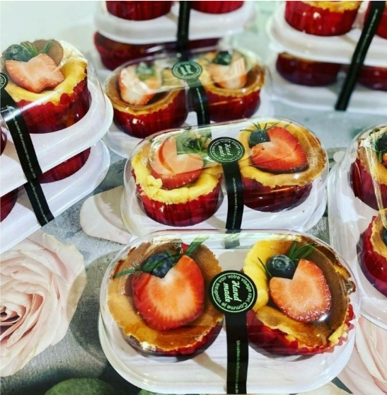 Fruit tart box Daifuku case tart packaging box disposable tray 雪梅娘包装盒