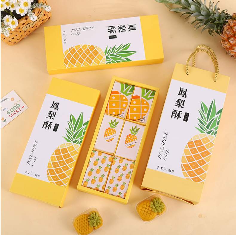 Pineapple tart packaging box CNY gift box 凤梨酥包装盒