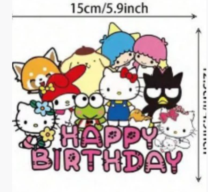 Hello Kitty Topper Centrepiece
