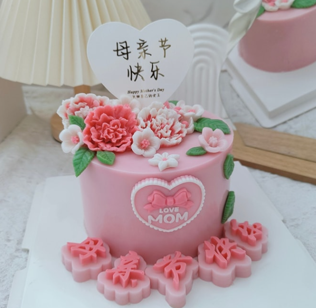 Carnation Mould Mother's Day Jelly mould