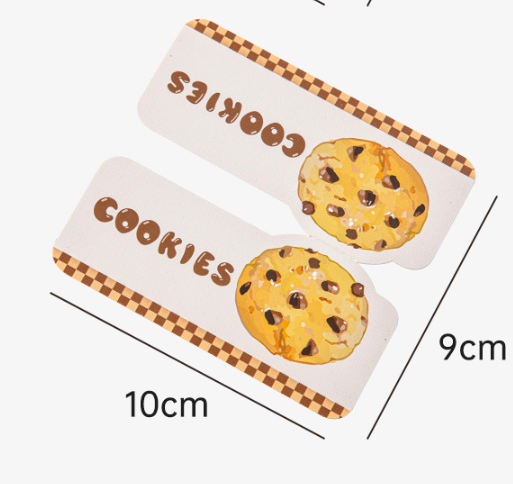 Cookies paper Tags Cookies packaging Bag