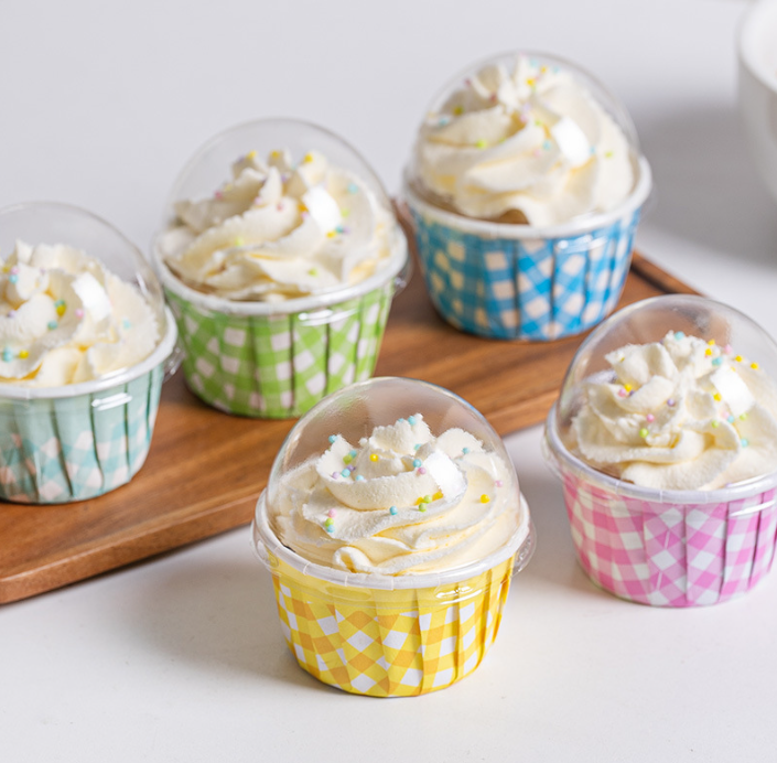 50pcs unicorn pastel blue pink cupcake liners baking cup paper cups liner for muffin