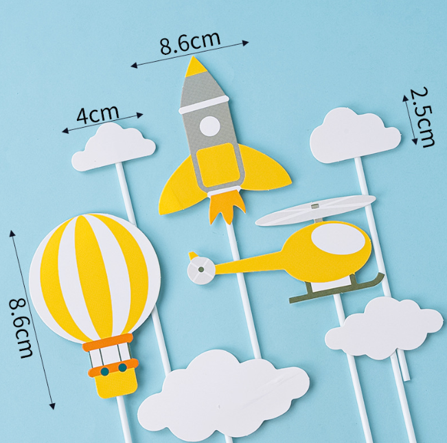 Aeroplane Cake Topper
