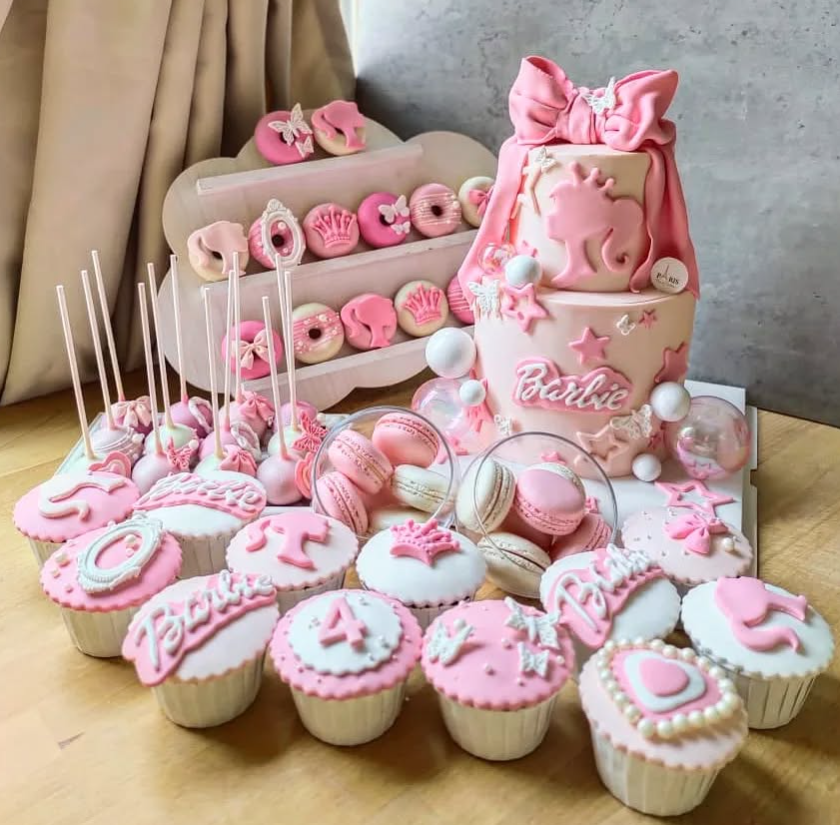 3pcs Barbie Cutter Cake mould fondant cutters