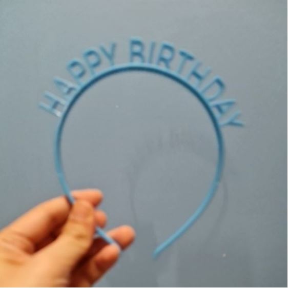 Happy birthday hairband kids birthday party decoration