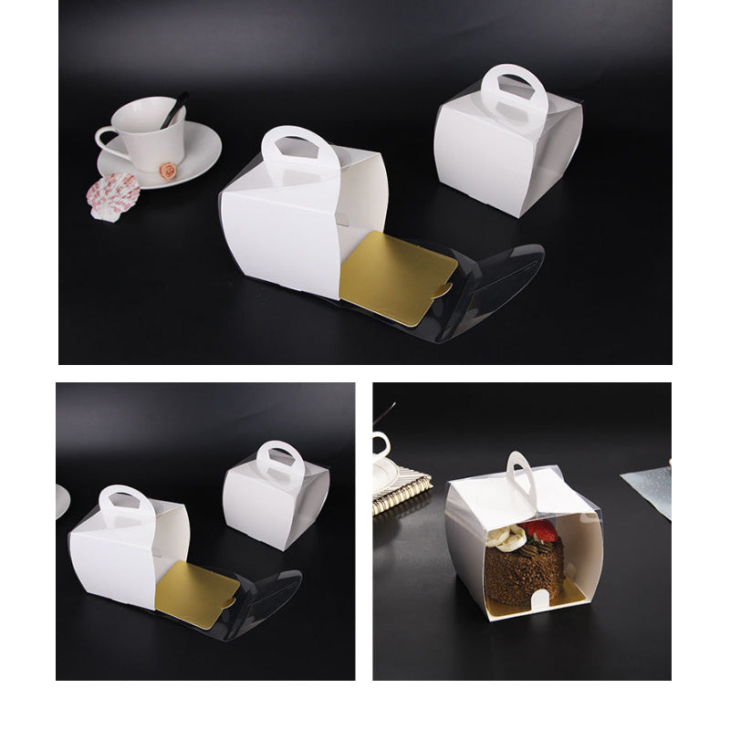 Slice Cake Box Triangle Cake piece Box Single small Cake Box