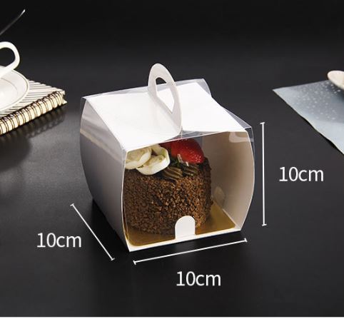 Slice Cake Box Triangle Cake piece Box Single small Cake Box