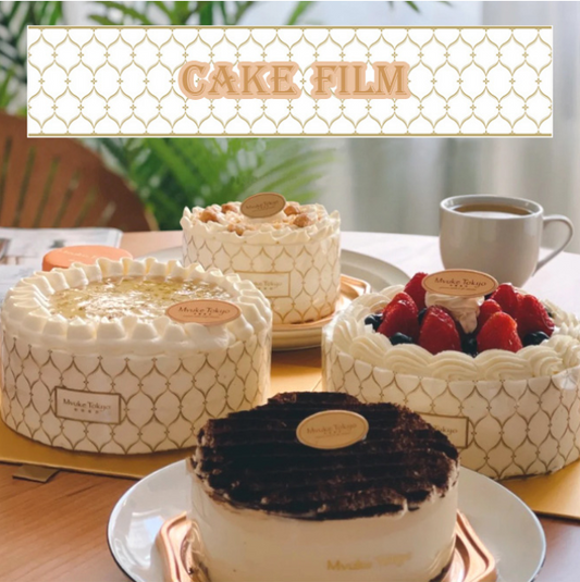 6/8cm cake film mousse cake side decoration plastic film chocolate acetate sheet cake collar